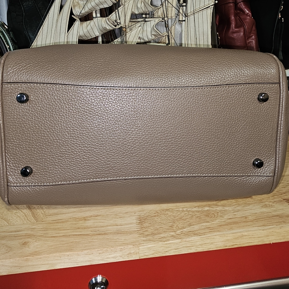 Coach Rowan Brown Leather Handbag (Large) - Picture 6 of 16